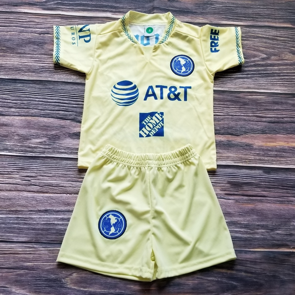 Club America kid's soccer uniform